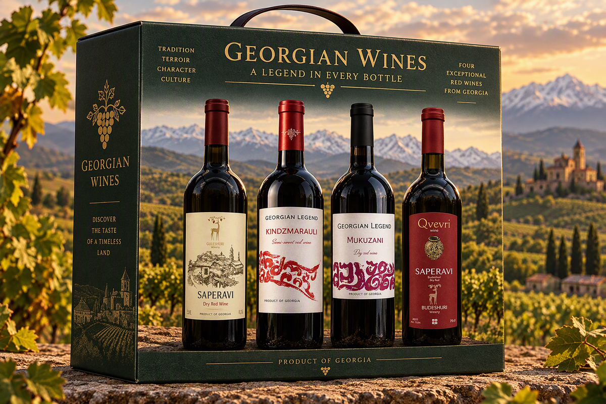Red Wine Variety Box (x6 Bottles)