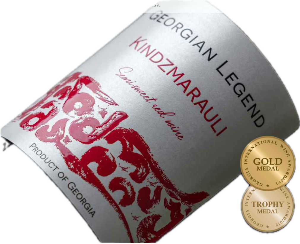 Georgian Legend Kindzmarauli - Classic Semi-Sweet Red Wine