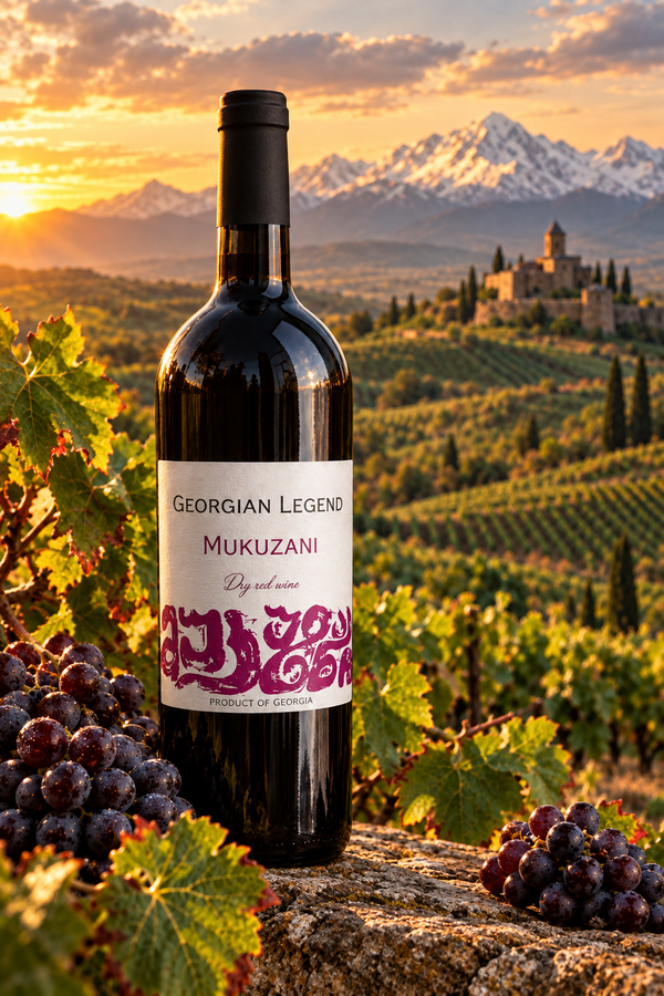 Georgian Legend, Mukuzani - Classic Dry Red Wine