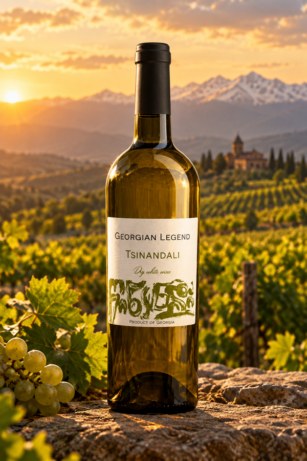 Georgian Legend, Tsinandali - Classic Dry White Wine